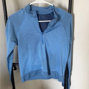 lululemon athletica Sky Blue Knit Hoodie